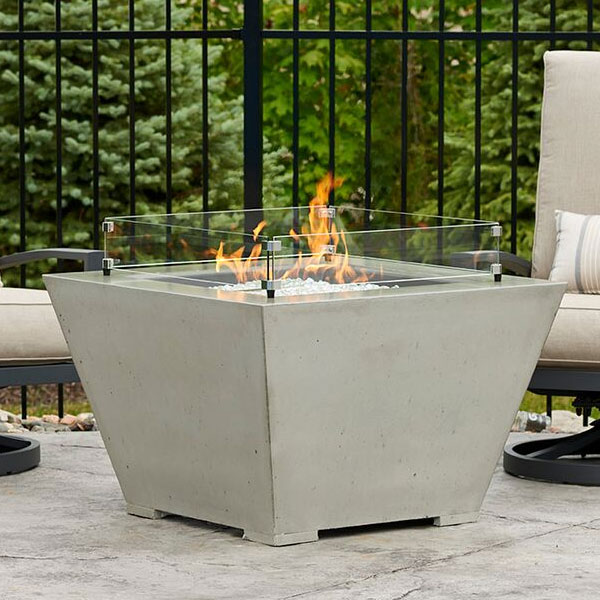 Cove Square Fire Table by Outdoor Great Room - Image 4